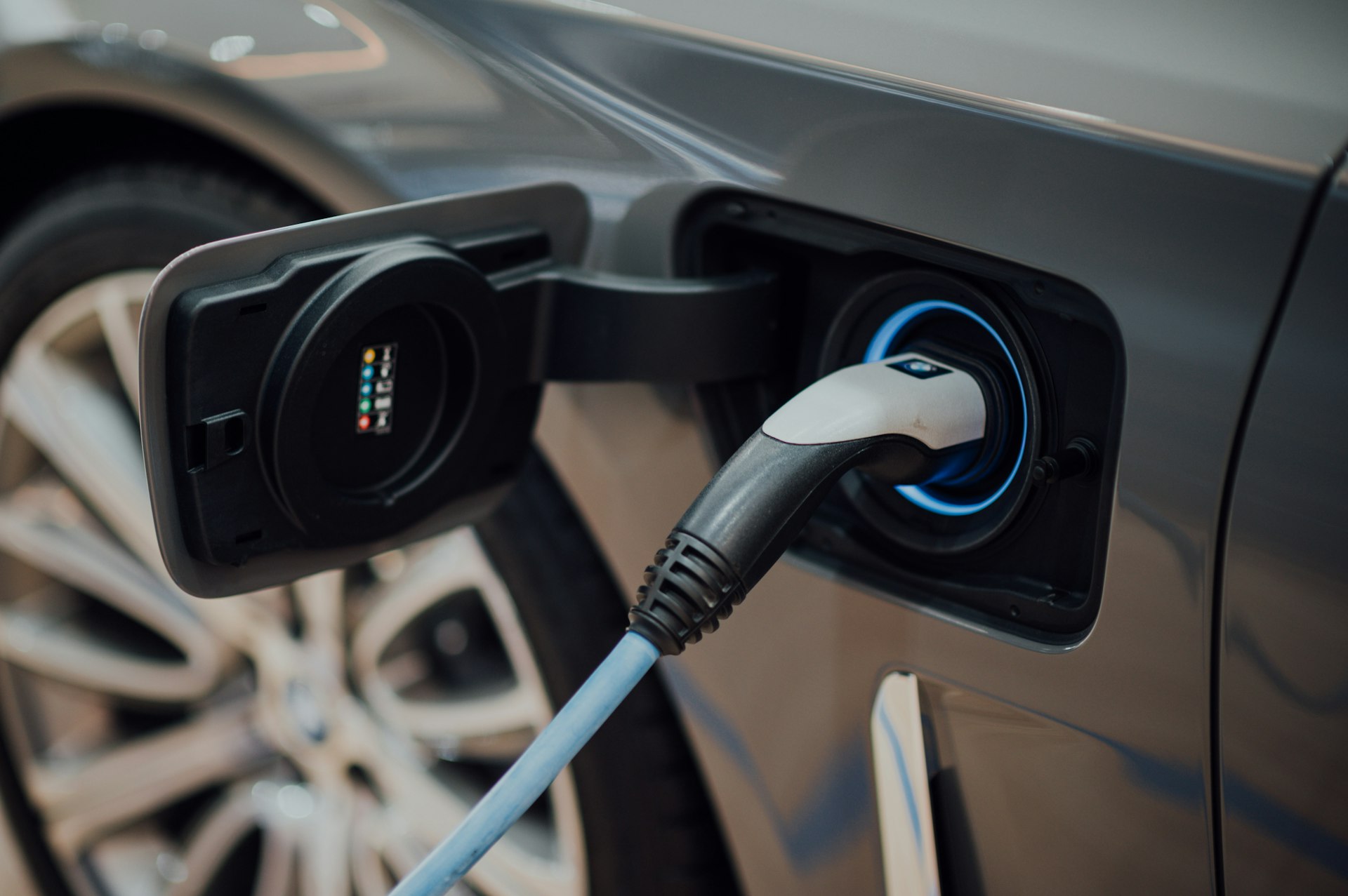Illustrative electric vehicle charging connection